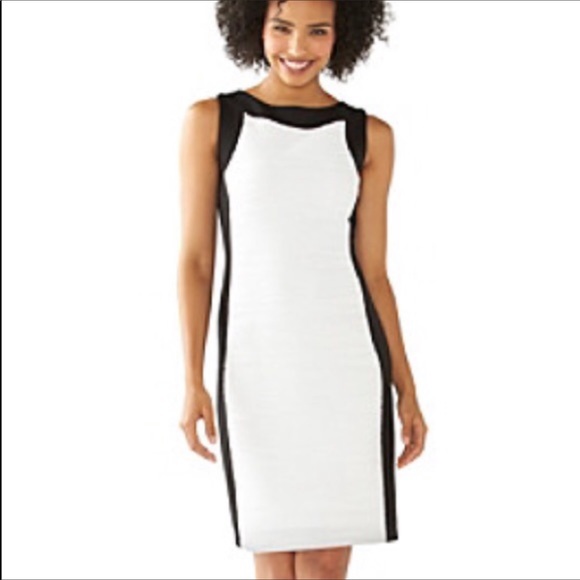 Calvin Klein Dresses & Skirts - Calvin Klein Color Block Sheath Dress Size 4 NWT